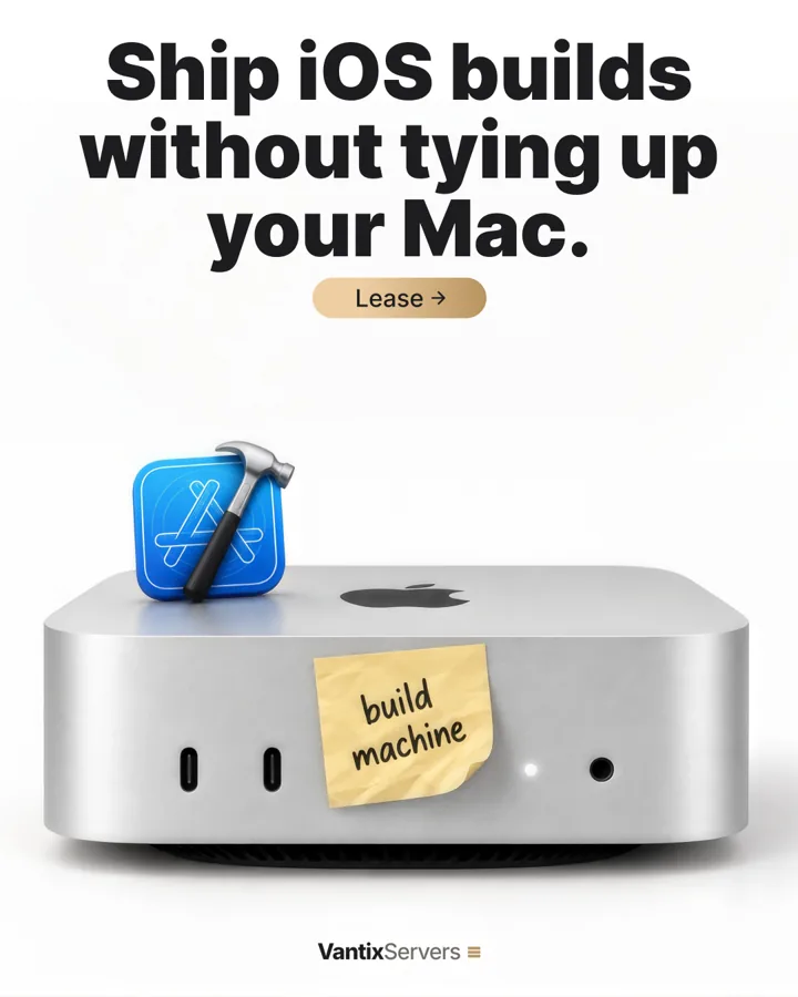 Ship iOS builds without tying up your Mac.